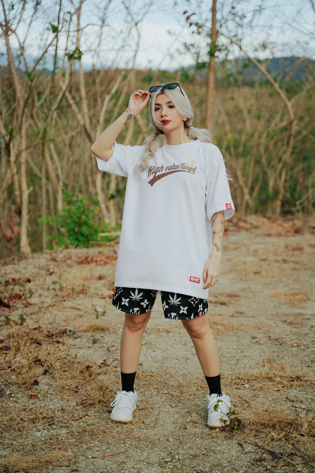 HIGH VALUE TARGET "LEGALIZE" White CVC Cotton Unisex T-Shirt
