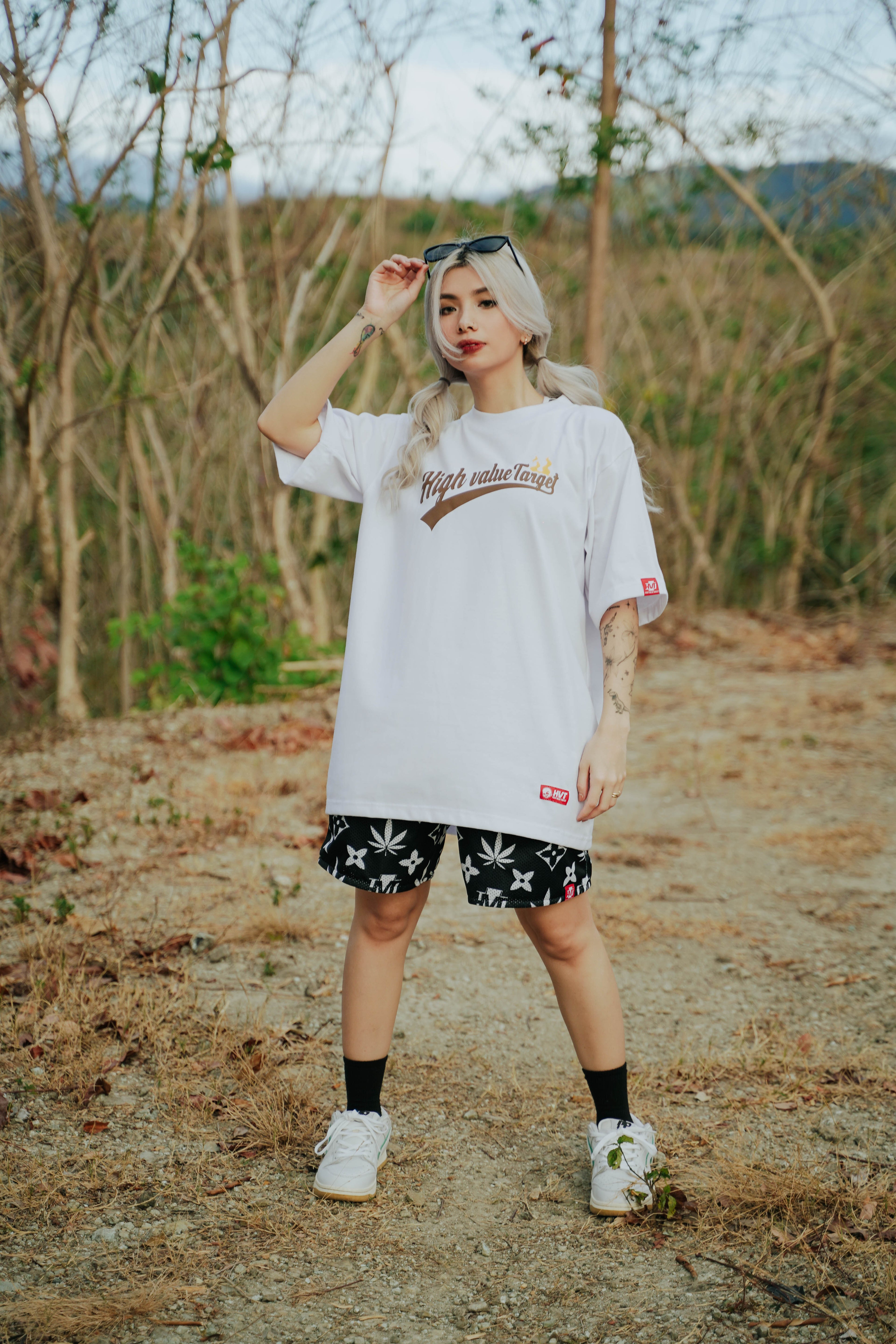 HIGH VALUE TARGET "LEGALIZE" White CVC Cotton Unisex T-Shirt