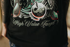 HIGH VALUE TARGET ALL GOODS (BLACK) 100% Cotton T-Shirt