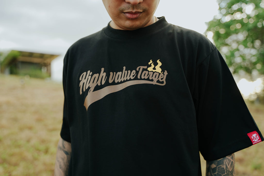 HIGH VALUE TARGET "LEGALIZE" Black CVC Cotton Unisex T-Shirt