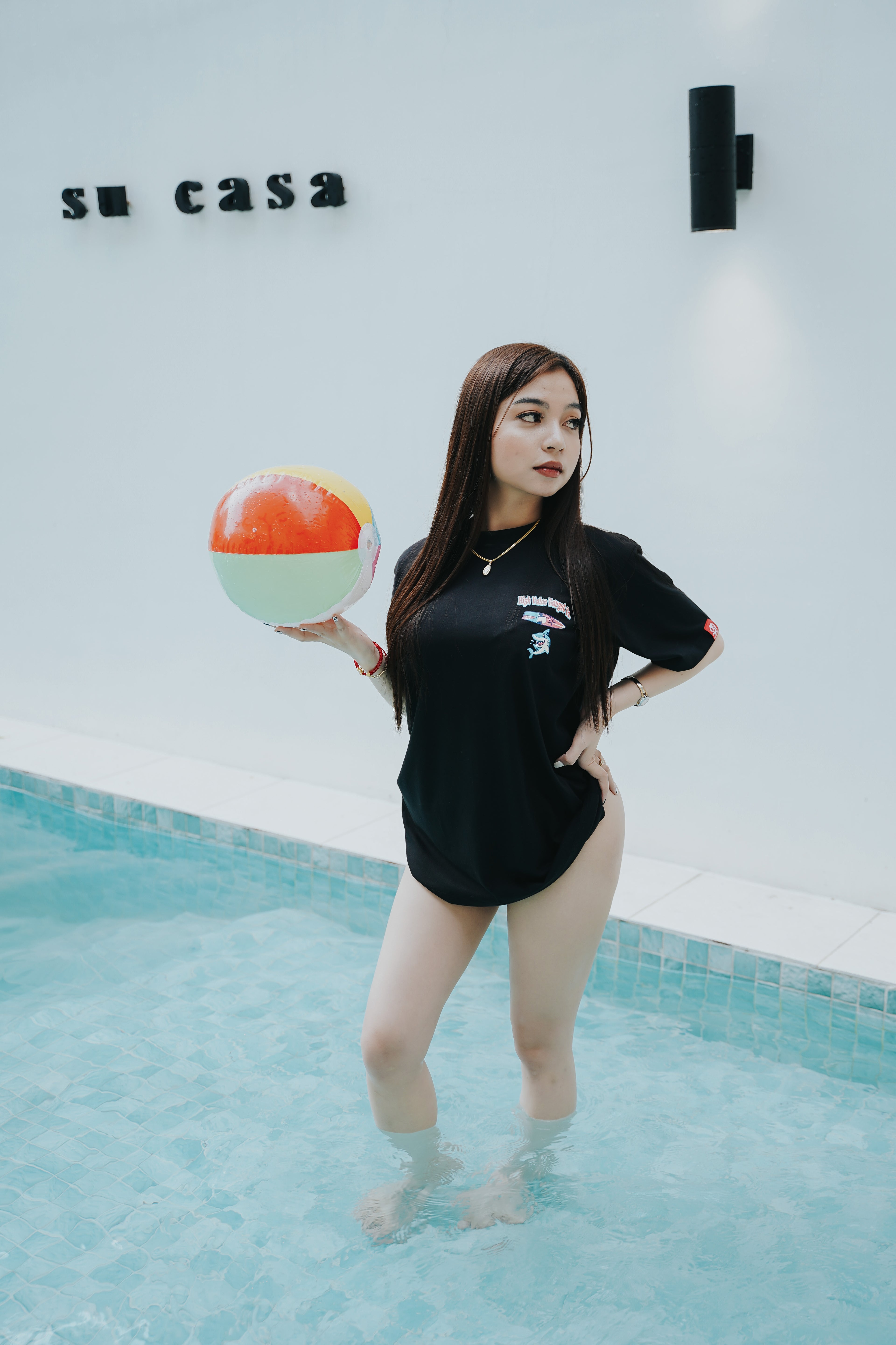 HIGH VALUE TARGET " HVT VACATION MODE ON" BLACK CVC Cotton Unisex T-SHIRT