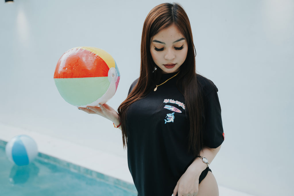 HIGH VALUE TARGET " HVT VACATION MODE ON" BLACK CVC Cotton Unisex T-SHIRT