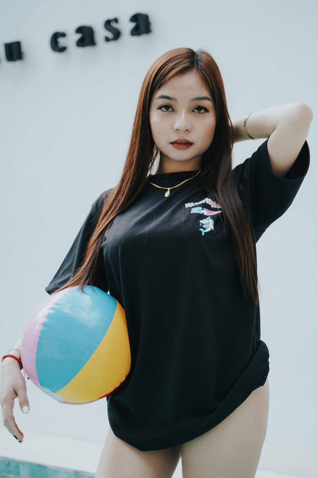 HIGH VALUE TARGET " HVT VACATION MODE ON" BLACK CVC Cotton Unisex T-SHIRT