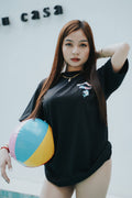 HIGH VALUE TARGET " HVT VACATION MODE ON" BLACK CVC Cotton Unisex T-SHIRT