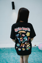 HIGH VALUE TARGET " HVT VACATION MODE ON" BLACK CVC Cotton Unisex T-SHIRT