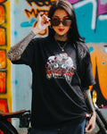 HIGH VALUE TARGET "ESCAPE LIFE" (Black) CVC Cotton T-Shirt - Small to 5XL sizes