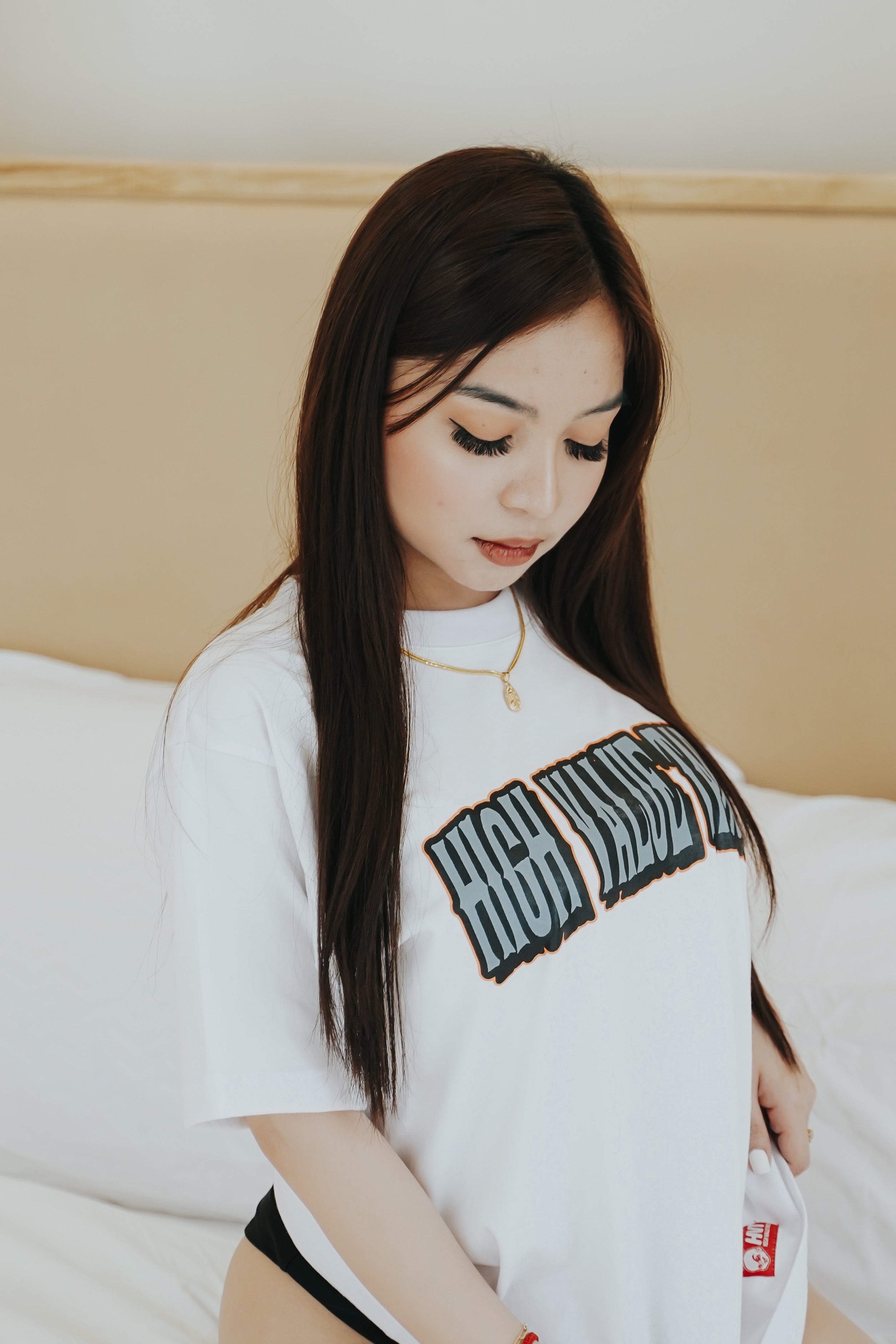 HIGH VALUE TARGET "HATERS GONNA HATE" WHITE CVC COTTON UNISEX T-SHIRT