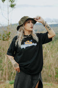 HIGH VALUE TARGET "HIGH RIDES" Black CVC Cotton Unisex T-Shirt