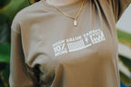 HIGH VALUE TARGET "HVT BRUSH" KHAKI CVC Cotton Unisex T-SHIRT