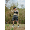 HIGH VALUE TARGET "HVT KUSH" MESH SHORTS - BLACK