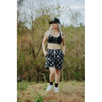 HIGH VALUE TARGET "HVT KUSH" MESH SHORTS - BLACK