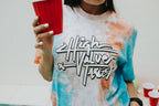 HIGH VALUE TARGET (MULTICOLOR TIE DYE) CVC Cotton Unisex T-Shirt