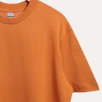 ORANGE - HVT Premium Quality Oversized Plain Crewneck T-shirts - Unisex Heavy Hybrid Soft Cotton Shirts - Menswear and women Casual Tshirt, PURE Cotton