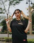 HIGH VALUE TARGET "HVT PLAY.CHILL.VIBE " (BLACK) CVC 100% Cotton T-Shirt - S to 2XL