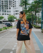 HIGH VALUE TARGET "HVT PLAY.CHILL.VIBE " (BLACK) CVC 100% Cotton T-Shirt - S to 2XL