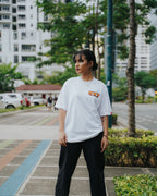 HIGH VALUE TARGET "HVT PLAY.CHILL.VIBE " (WHITE) CVC PURE Cotton T-Shirt - S to 2XL