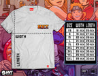 HIGH VALUE TARGET "HVT PLAY.CHILL.VIBE " (WHITE) CVC PURE Cotton T-Shirt - S to 2XL