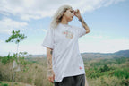 HIGH VALUE TARGET "REST N' CHILL " White CVC Cotton Unisex T-Shirt