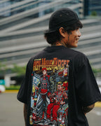 HIGH VALUE TARGET "RISE AND GRIND" SAKURAGI & RODMAN (BLACK) CVC Cotton T-Shirt - UNISEX