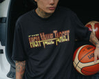 HIGH VALUE TARGET "RISE AND GRIND" SAKURAGI & RODMAN (BLACK) CVC Cotton T-Shirt - UNISEX