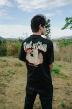 HIGH VALUE TARGET "REST N' CHILL " Black CVC Cotton Unisex T-Shirt