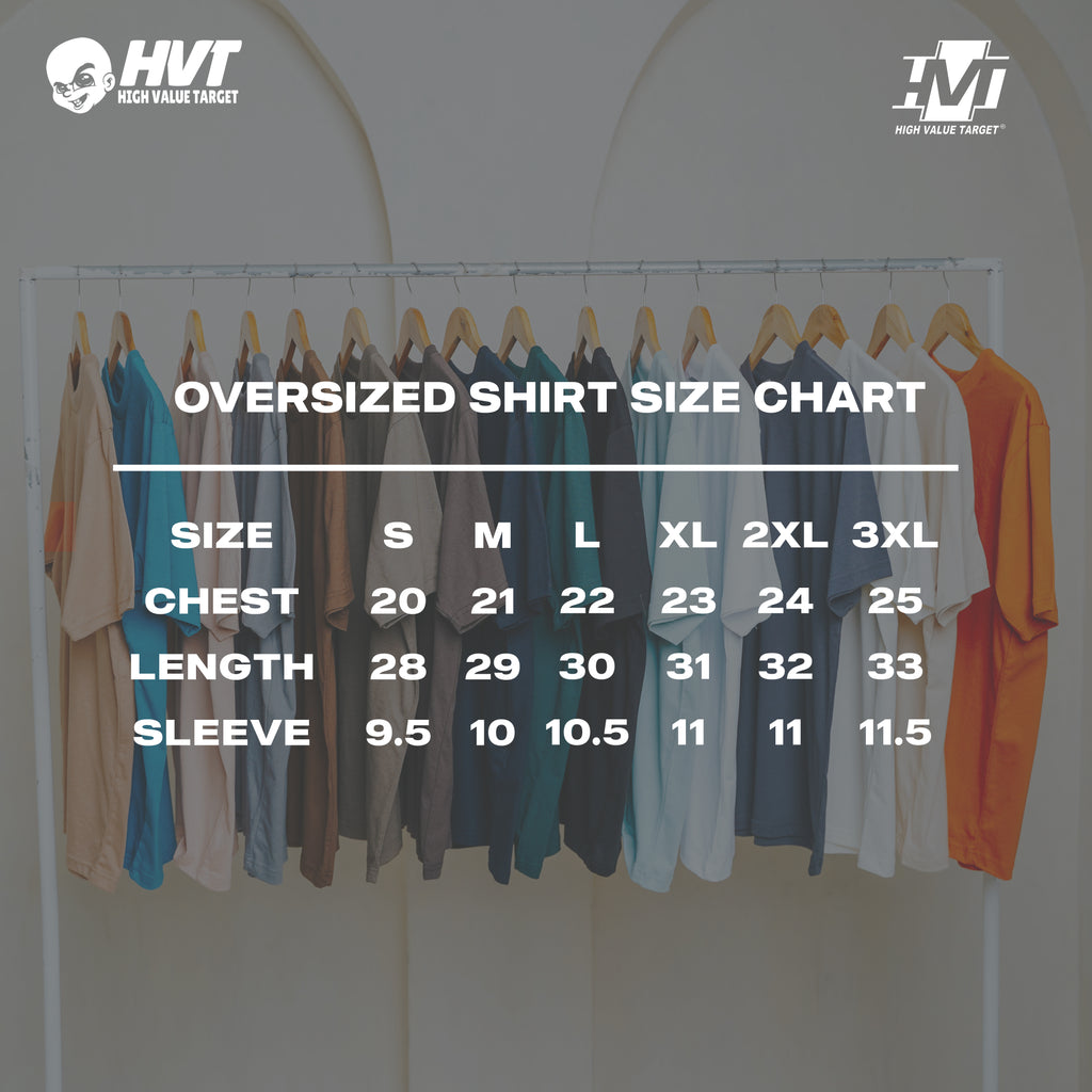 Plain T shirt with size chart guide for casual everyday wear and accurate fit selection