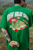 HIGH VALUE TARGET "TAKUSH" GREEN CVC Cotton Unisex T-Shirt
