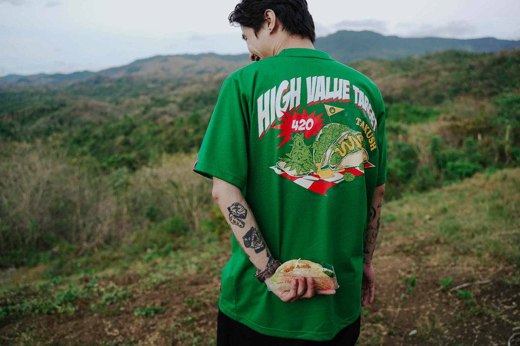 HIGH VALUE TARGET "TAKUSH" GREEN CVC Cotton Unisex T-Shirt