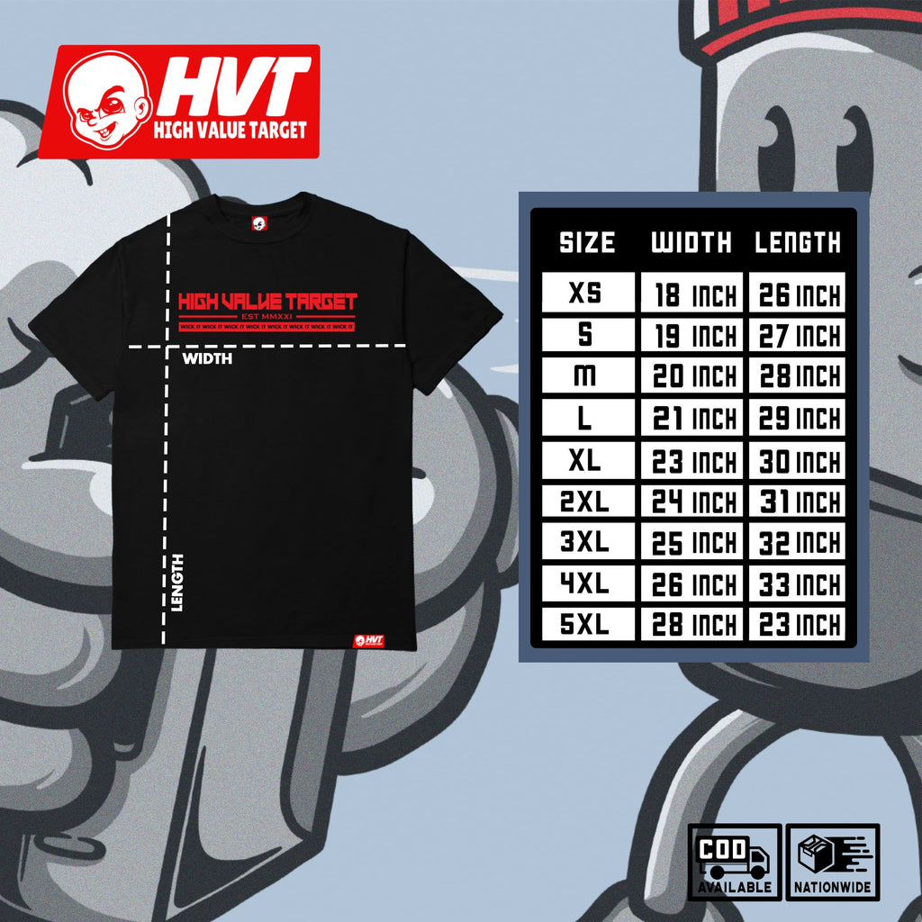 HIGH VALUE TARGET WICK IT (BLACK) CVC Cotton T-Shirt