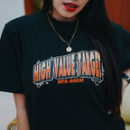 Graphic T shirt with strong typography print for everyday streetwear fashion use