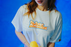 Mixed Logo T shirt with High Value Target text and bold front design for streetwear