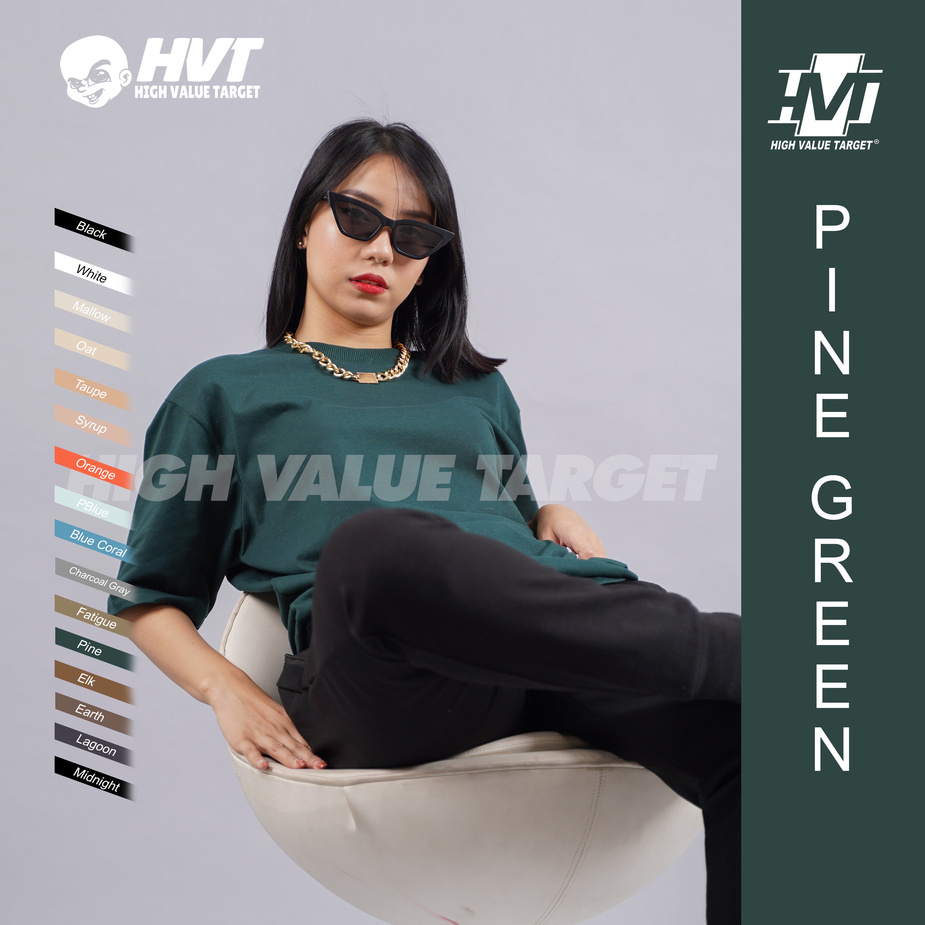 Basic T shirt with clean finish for everyday outfit and lifestyle use
