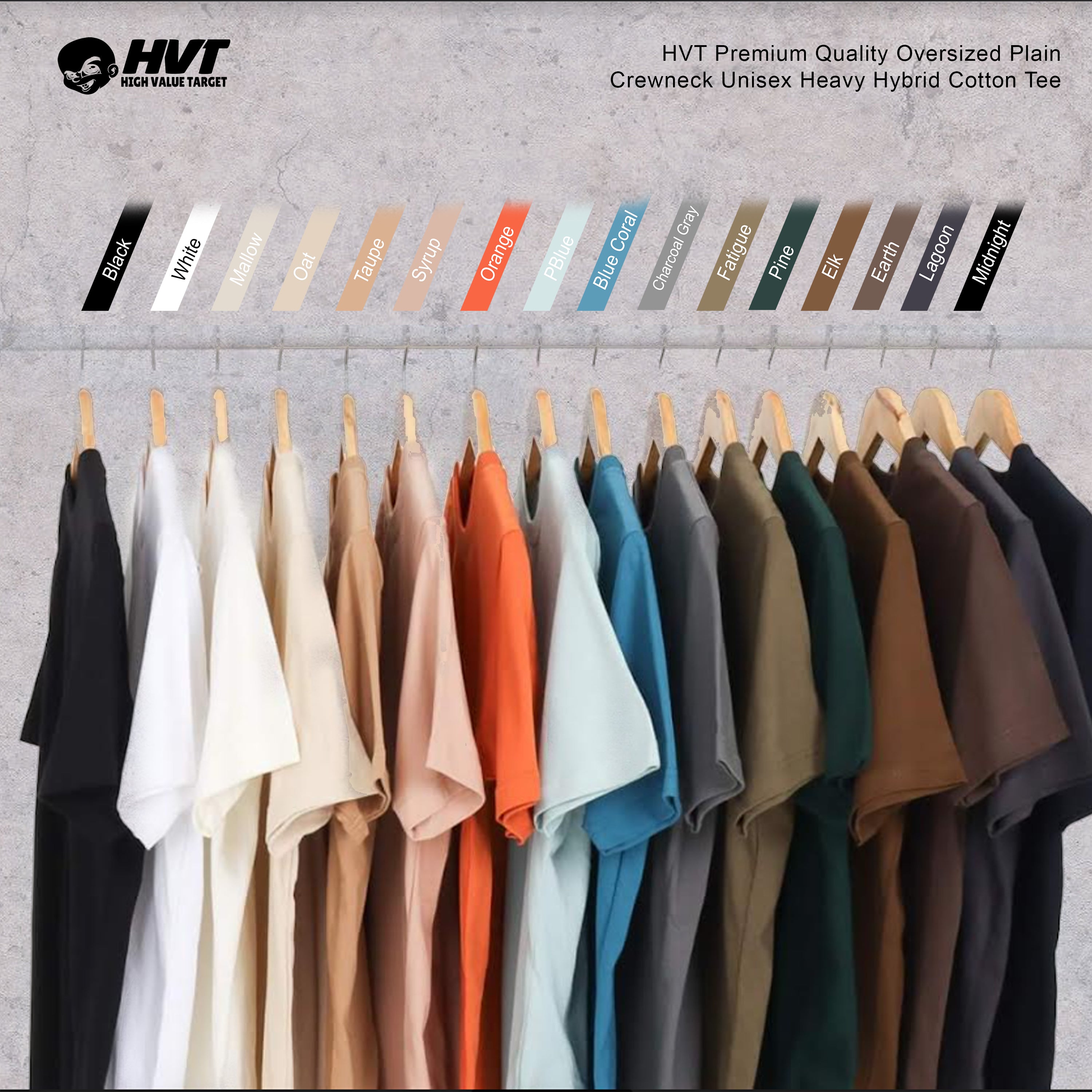 Basic T shirt with comfortable fit for daily wear and simple outfit styling