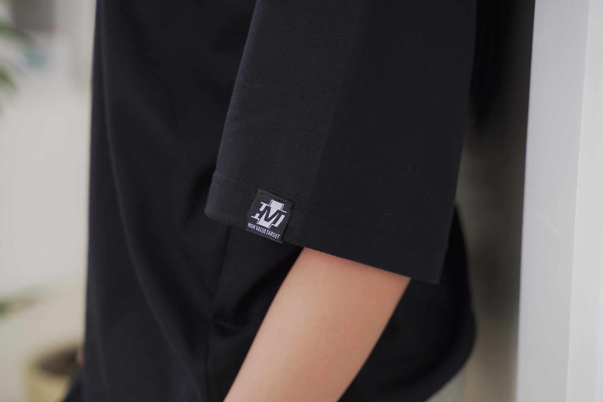 Printed T shirt with low contrast design for casual and urban outfit combinations